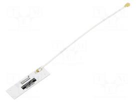 Antenna | ISM | linear | 50Ω | 863÷928MHz | 35x10x0.15mm | IPEX | -40÷85°C
