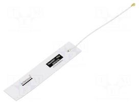 Antenna | LTE | linear | 50Ω | 410÷470MHz | 101x20x0.15mm | IPEX