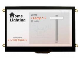 Display: TFT | 7" | 800x480 | Illumin: LED | Dim: 165x104mm | RGB | 3.3VDC