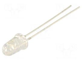 LED | pink | 5mm | 2180mcd | 30° | Front: flat | 3.1VDC | No.of term: 2