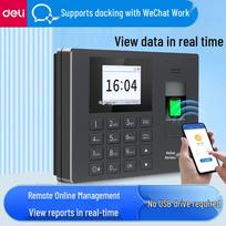 Deli 4G Smart Cloud Fingerprint Time Clock CN plug (adapter included)