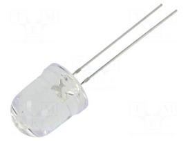 LED | UV | 30° | 20mA | 410÷420nm | 3.4÷3.8VDC | THT