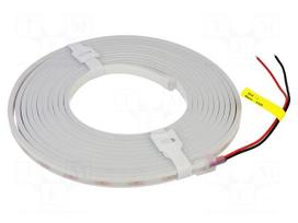 NEON LED tape | red | Case (mm): 2835 | LED/m: 120 | 4mm | IP65 | 5W/m