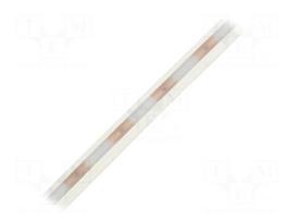 NEON LED tape | green | Case (mm): 2835 | LED/m: 120 | 4mm | IP65 | 5W/m