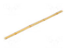 COB LED tape | white neutral | LED/m: 320 | 8mm | IP65 | 120° | 5.5W/m
