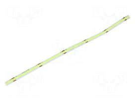COB LED tape | green | LED/m: 320 | 8mm | IP20 | 180° | 8W/m | Thk: 2.2mm