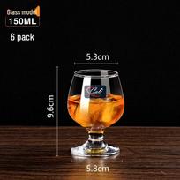 ZISIZ Crystal Glass Brandy & Whisky Glass Set