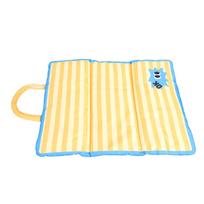 Reversible Dog Crate Pad Cool Warm Foldable Waterproofing Pet Bed Mat with Handle for Dogs Pets