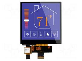Display: TFT | 4" | 480x480 | Illumin: LED | Dim: 77.86x81.84x4.15mm