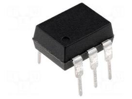Optocoupler | THT | Ch: 1 | OUT: Darlington | 5kV | DIP6 | Colour: black