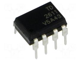 Optocoupler | THT | OUT: logic | 5kV | DIP8 | Colour: black
