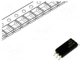 Optocoupler | SMD | OUT: logic | 5kV | LSOP6 | Colour: black