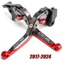 For Kawasaki Z 900 Z900 2017-2025 2019 Z900 Z 900 2025 Motorcycle CNC Adjustable Handle Brake Lever Brake Clutch Levers 2017-24 Grey Red