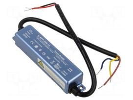 Power supply: switching | LED,outdoor | 30W | IP67 | 120x26x21mm | 87%
