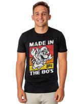 Super Mario Bros 3 Shirt Men's Mad In the 80s Short Sleeve Graphic Tee S
