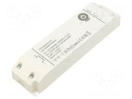 Power supply: switching | LED | 60W | 24VDC | 0÷2.5A | 180÷264VAC | IP20
