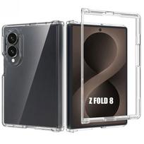 Case for Samsung Galaxy Z Fold 8, Transparent Shockproof Anti-Scratch Hard Protection