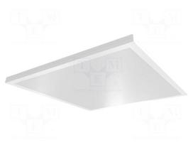 Lamp: LED light panel | 36W | 230VAC | neutral white | 110° | 4000K