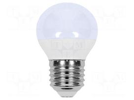LED lamp | E27 | white warm | 220÷240VAC | 320lm | P: 3.7W | 180° | 3000K