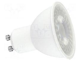 LED lamp | GU10 | white warm | 220÷240VAC | 610lm | P: 7.5W | 38° | 3000K