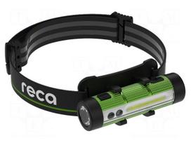 Torch: LED headtorch | green | 5in1