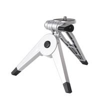 Travel Friendly Foldable Tripod 180° Adjustable Head Metal ABS Construction 1/4 Screw Mount For Content Creators Video