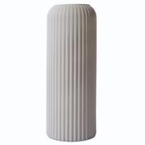 Fjord 4 Glass Vase, Dark Beige, 25 Cm
