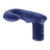 JayCreer Inflatable Aircraft Seat Chair Armrest For Airplane Travel mėlyna