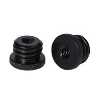 Microphone Stand Screw Adapter 1/4 to 5/8-11 for Adapter of Tripod Spirit Level 1