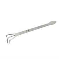 Portable 2-in-1 Bonsai Rake Spatula Gardening Cultivator Soil Tool for Outdoor 1
