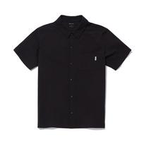[Snowpeak] Seersucker Short Sleeve Shirt Dark Charcoal (S23MMFSH18) M(95)