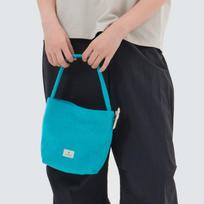 [Snowpeak] [Snow Peak X Hersi] Terry Mini Tote Bag Blue (S25MWFTB79) FREE