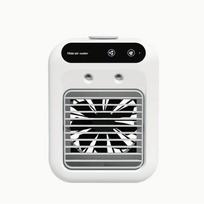 Mini cold air blower, office humidification and cooling, small bladeless cold fan, with arechargeable 1800mAh lithium ,spray coo balta