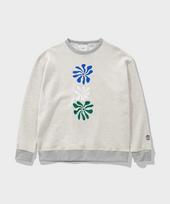 Pep Studio Twinkle Embroidered Sweatshirt (Oatmeal) Oatmeal/M