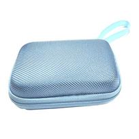 Protective EVA Storage Bag Shockproof Data Cable Organizer Bag  Digital Accessories mėlyna