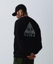 Supra Mountain Back Big Graphic Sweatshirt Bks/S