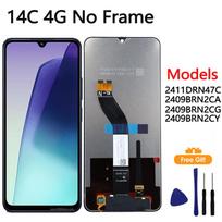 6.88 LCD For Xiaomi Redmi 14C 4G LCD Display Touch Screen Digiziter Assembly For Redmi 14C 5G LCD Display Replacement Parts Screen Redmi 14C 4G No Frame