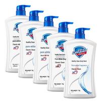 Safeguard Pure White Fragrance Body Wash 5-Pack
