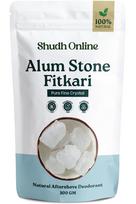 Shudh Online Alūno Fitkari akmuo odai, veidui, Vastu, (500 g) - Phitkari Alūno Akmens Vandens Valymas, Fitkiri Kalio Alūnas | Spatika Kristalai | P