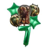 Italian Brainrot Foil Balloons Tung Tung Sahur Tralalelo Birthday Party Decor  Kids Balloons Number Aluminum Film balloon toy NUMBER&18inch