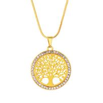 SUMENG 2026 New Crystal Drop Earrings Women Hollow Out Tree Of Life Pattern Round Earring Moda Mujer Fashion Jewelry Gifts