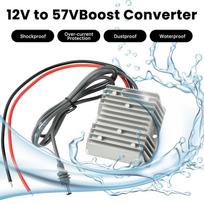 Power Supply Adapter 12/24V to 57V 4.5A DC Booster Power Module IP67 Waterproof Step Up Converter for Starlink Gen3 Router Car