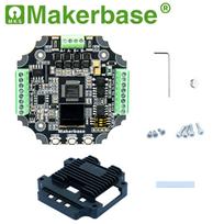 Makerbase MKS SERVO57D PCBA NEMA23 closed loop stepper motor Driver CNC 3d printer for Gen_L FOC quiet and efficient SERVO57D RS485MB
