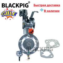 P19B-LPG 168F 170F LPG Carburetor Frequency Conversion Generator Dual Fuel Conversion Kit For Gasolina Generator Parts 6.5HP