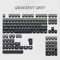 125 Keys Milky Way White Dye-Sublimation Keyboard Keycaps MOA Profile Cute PBT Key cap for Cherry MX Switches Gaming Keyboard pilka