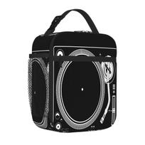 Bestselling DJ Decks Turntable Camouflage Meal Bag Cycling Trip Adult Lunch Bag One Size