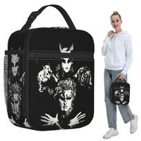 Yoshikage Kira Jojo Bizarre Adventure Insulated Lunch Bag for Women Office Cooler Thermal Food Box Tote Lunch Boxes Container One Size