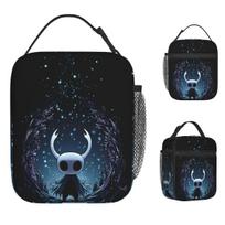 Hollows Lunch Bag Game Knights Outdoor Picnic Lunch Box For Men Fun Graphic Tote Food Bags Oxford Portable Zipper Cooler Bag One Size