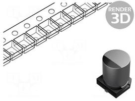 Capacitor: hybrid | -55÷135°C | ±20% | 220uF | 35VDC | SMD | Ø10x10mm