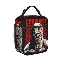 Conquest Invincible Comic Thragg Thermal Insulated Lunch Bag for Office  Portable Food Bag Cooler Thermal Lunch Boxes One Size